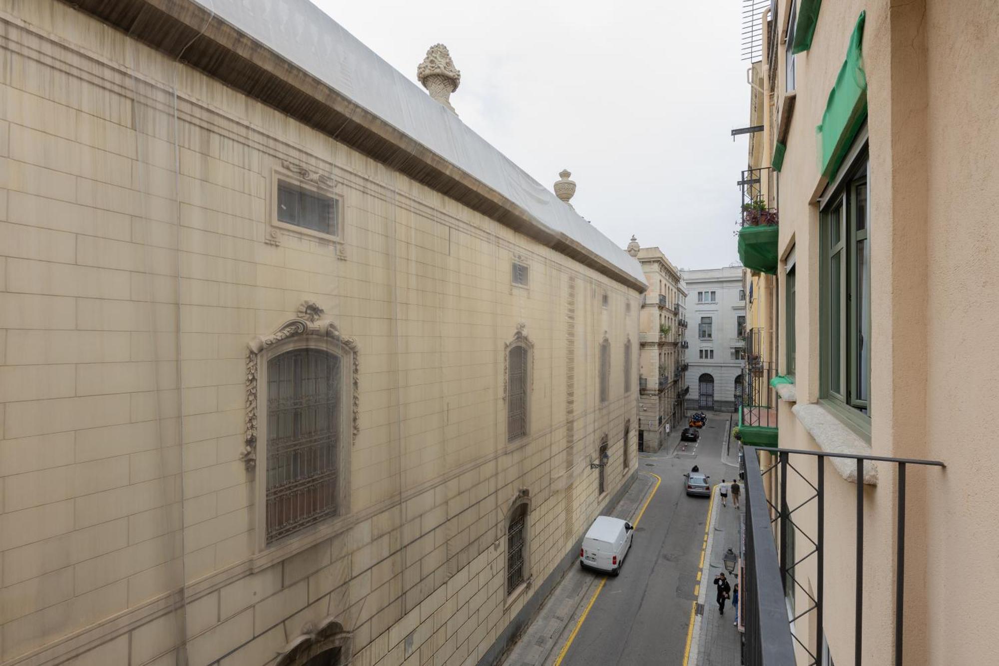 Hotel Lyon Barcelona Bagian luar foto